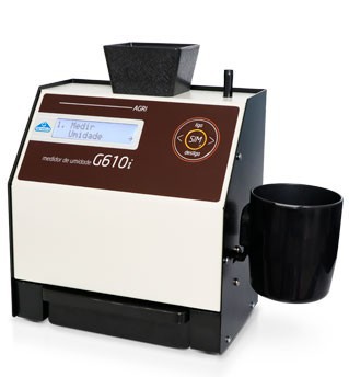 Medidor de umidade de grãos portátil